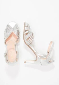 Anna Field High Heeled Sandals - Silver -Fashion Clothing Specialty Store 0047795cbfb541b0aed0bb208815c173