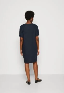 Marc O'Polo Dress Sportiv Style Slightly Egg Shaped Raglan Sleeve - Day Dress - Deep Blue Sea -Fashion Clothing Specialty Store 044cd4b30bac4764a4fe8529cac37140