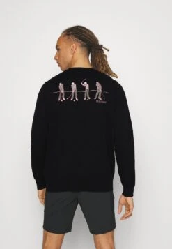 Lyle & Scott Evolution Crew - Jumper - Jet Black -Fashion Clothing Specialty Store 06a75377bfa24becb5d1818cab1bb529