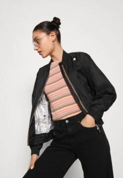 K-Way Amaurette Iridiscent - Bomber Jacket -Fashion Clothing Specialty Store 0ae76e59df104fe5b2e7fafdf215e897