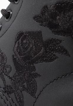 Dr. Martens 1460 Vonda Mono - Lace-Up Ankle Boots - Black -Fashion Clothing Specialty Store 0aef87a3f93142809669b102a809954d