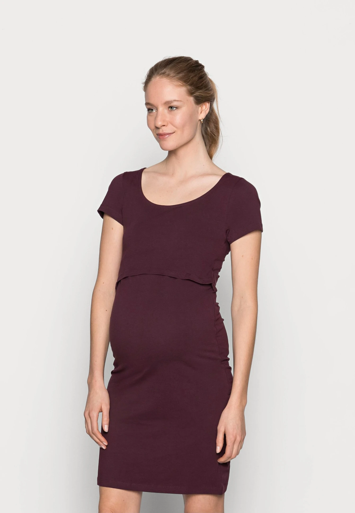 2Er Pack Nursing Function Dress - Shift Dress - Black/Bordeaux 4 2Er Pack Nursing Function Dress - Shift Dress - Black/Bordeaux - Image 2