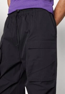 YOURTURN Unisex - Cargo Trousers - Black 13 YOURTURN Unisex - Cargo Trousers - Black -Fashion Clothing Specialty Store 12c0eb3432924e5180ee844ffb94cc93