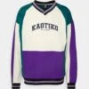 Kaotiko Crew Kasey - Sweatshirt - Ivory/Purple/Jade -Fashion Clothing Specialty Store 1476018ac69149218aa9ebfa97a4cd9a