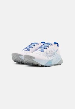 Nike Performance Zoomx Zegama- Trail Running Shoes - Pearl Pink/Blue Whisper/Coconut Milk/Baltic Blue/Football Grey -Fashion Clothing Specialty Store 15729fa169ac4edd80b456c8727e1f87