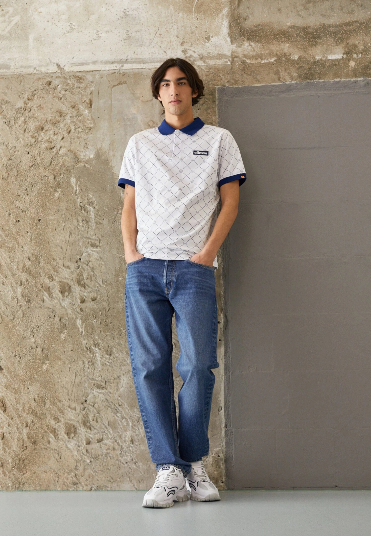 Ellesse Couramento - Polo Shirt - White 4 Ellesse Couramento - Polo Shirt - White - Image 2