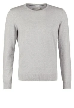 Pier One Basic Crewneck - Jumper - Light Grey -Fashion Clothing Specialty Store 164460f190b04ae58b2180589ab3c026