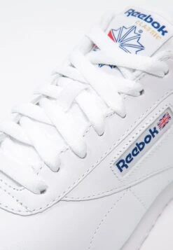 Reebok Classic Exofit Clean Logo Unisex - Trainers - White/Royal Blue -Fashion Clothing Specialty Store 22a798ff10f44ad2a1a52df0dce86054