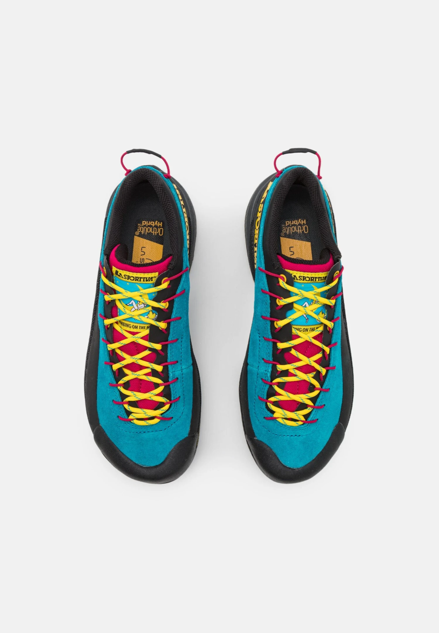 La Sportiva Tx4- Hiking Shoes - Turchese/Giallo 6 La Sportiva Tx4- Hiking Shoes - Turchese/Giallo - Image 4