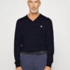 Lyle & Scott Golf V Neck - Jumper - Dark Navy 1 Lyle & Scott Golf V Neck - Jumper - Dark Navy -Fashion Clothing Specialty Store 26a531e1b4904bf1acf6f1c127a6d5ad
