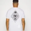 YOURTURN Eye Moon Tee Unisex - Print T-Shirt - White -Fashion Clothing Specialty Store 2718f239420f451aa801a3adf152f3e3