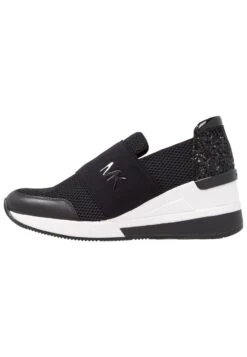 MICHAEL Michael Kors Felix Trainer - Slip-Ons - Black -Fashion Clothing Specialty Store 2b135e925bcb41a3883566f9b96f73c6