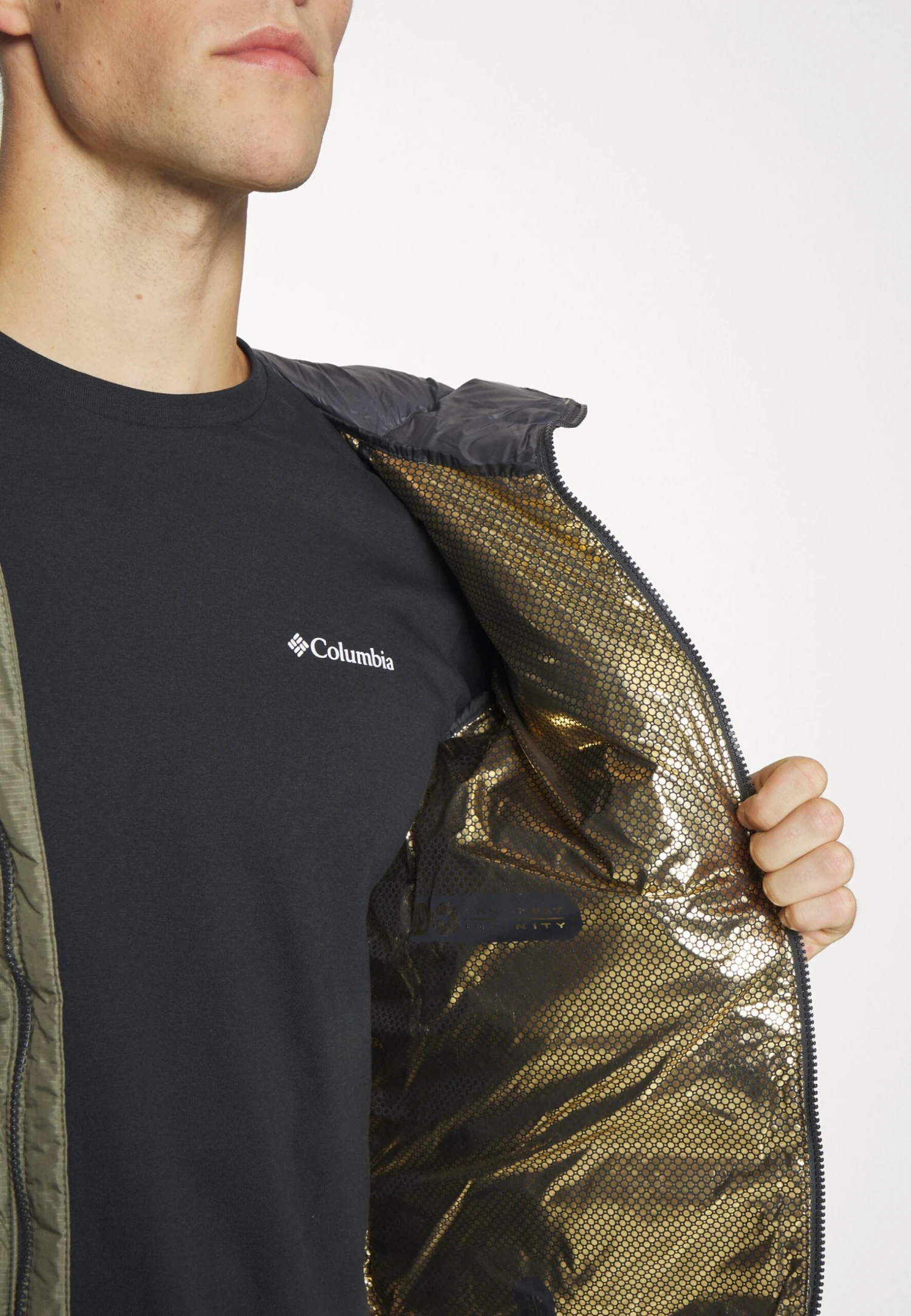 Columbia Labyrinth Loop™ Hooded Jacket - Winter Jacket - Stone Green/Shark 7 Columbia Labyrinth Loop™ Hooded Jacket - Winter Jacket - Stone Green/Shark - Image 5