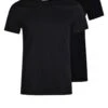 Pier One 2 Pack - Basic T-Shirt - Black -Fashion Clothing Specialty Store 2de0d41f5c384ef9935cd04e81aa9048