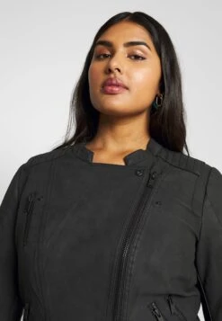 ONLY CARMAKOMA Caravana - Faux Leather Jacket -Fashion Clothing Specialty Store 2fe2a4b010344dbc9a31586a53ad6732