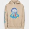 YOURTURN Rick And Morty Unisex - Hoodie - Beige -Fashion Clothing Specialty Store 30f7f11b7ab14ae6b54ae274bd53de1b