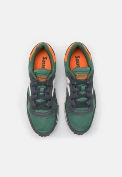 Saucony Dxn Trainer Unisex - Trainers - Green/Orange -Fashion Clothing Specialty Store 34a356c2a4954f70bde267d3a56b4e99