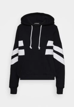 Hoodie - Black/White -Fashion Clothing Specialty Store 3599c283f4874193bc1b234ab57530de