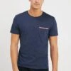 Pier One Basic T-Shirt - Mottled Dark Blue -Fashion Clothing Specialty Store 3808233523534da4aade7a1fd6fb5cc6
