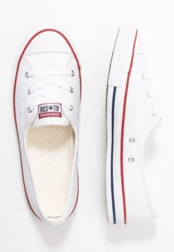 Converse Chuck Taylor All Star Ballet Lace - Trainers - White/Garnet/Navy -Fashion Clothing Specialty Store 3a4e579ad9404d108cf142369599f2f3