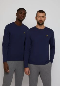 Lyle & Scott Long Sleeved Top - Navy