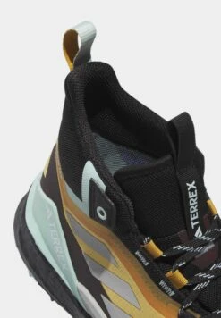 Adidas TERREX Free Hiker 2 Gore-Tex- Hiking Shoes - Preloved Yellow/Silver/Semi Flash Aqua -Fashion Clothing Specialty Store 405f2d97461a4dda8452e2ae32a03a3e