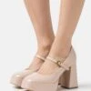 Tamaris Platform Heels - Nude Patent -Fashion Clothing Specialty Store 423c2a3c266b40c9ab0801249fdd7578
