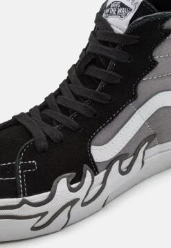 Vans Sk8-Hi Flame Unisex - High-Top Trainers - Gray -Fashion Clothing Specialty Store 433169a67cc84682bc96c71cbeee623e