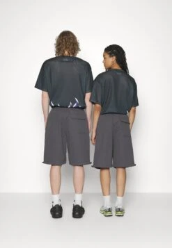 YOURTURN Genderless Parachute - Shorts - Dark Grey -Fashion Clothing Specialty Store 461c3a03b9af4250a48d4e57a95fd4e3