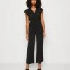 Wal G Fazza Ruffle- Jumpsuit - Black