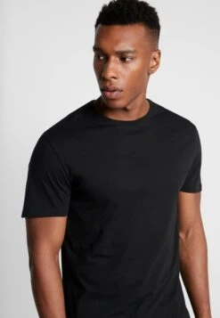 Pier One 3 Pack - Basic T-Shirt - Black -Fashion Clothing Specialty Store 4f7d0c020a8b464395e5619175dbd510