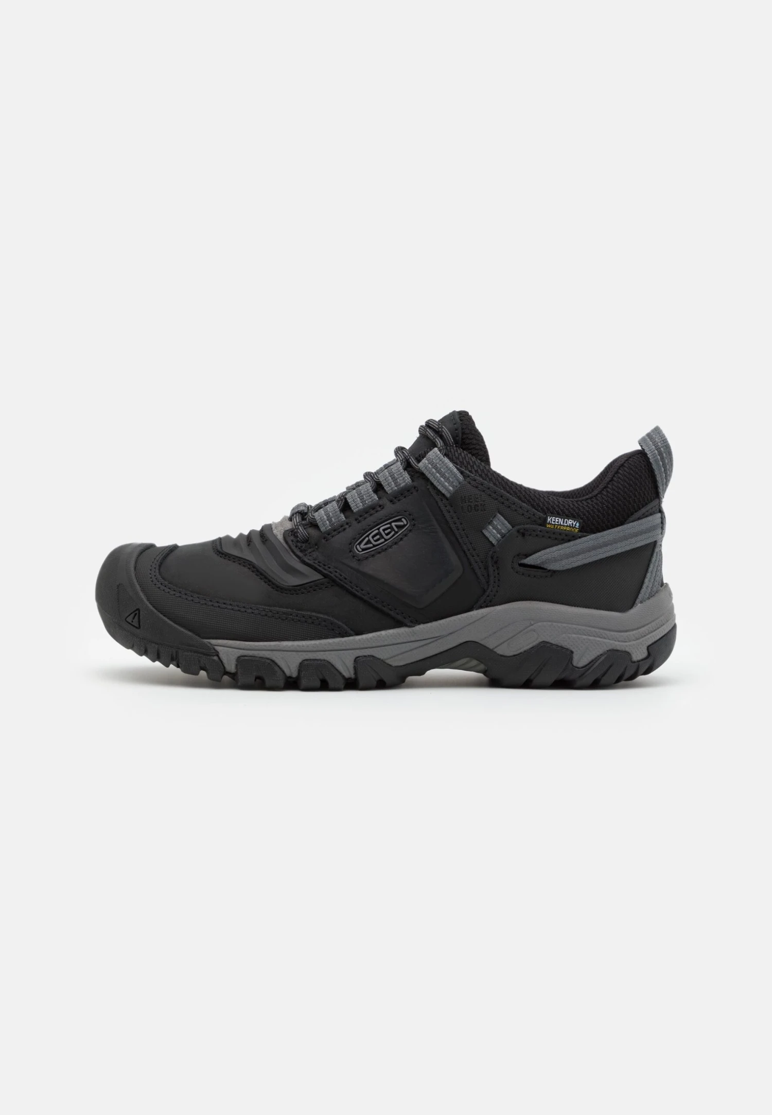 Keen Ridge Flex Wp- Hiking Shoes - Black/Magnet 3 Keen Ridge Flex Wp- Hiking Shoes - Black/Magnet
