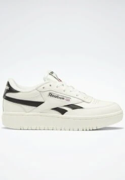 Reebok Classic Club C Double - Trainers - Chalk Core Black Chalk 15 Reebok Classic Club C Double - Trainers - Chalk Core Black Chalk -Fashion Clothing Specialty Store 511047353b7d4c09b419d344ddee461f