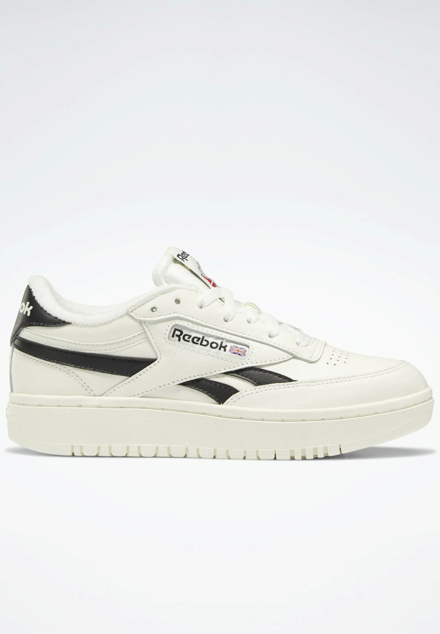 Reebok Classic Club C Double - Trainers - Chalk Core Black Chalk 8 Reebok Classic Club C Double - Trainers - Chalk Core Black Chalk - Image 6