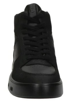 ECCO Dames Hoge - High-Top Trainers - Zwart -Fashion Clothing Specialty Store 54fb0c4fb2c84f458c377d8114630f61