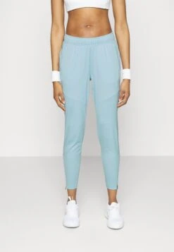 Nike Performance Essential Novelty Pant - Tracksuit Bottoms - Ocean Bliss/Silver
