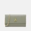 Patrizia Pepe Borsa Bag - Across Body Bag - Sage Green -Fashion Clothing Specialty Store 5f74d22dd0314377a1ead5dfda27b1ec