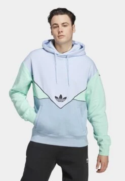Adidas Originals Hoodie - Blue Dawn Ambient SkyEasy Green