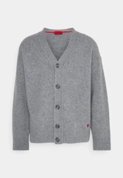 Hugo Sopro - Cardigan - Medium Grey -Fashion Clothing Specialty Store 79f1f77a2b1f4dde82d87a8b357593a2