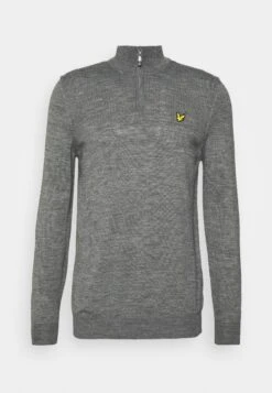 Lyle & Scott Golf Core Zip Mix - Jumper - Mid Grey Marl 10 Lyle & Scott Golf Core Zip Mix - Jumper - Mid Grey Marl -Fashion Clothing Specialty Store 7b3c62f5eb604d00b154f56fbe5f7cc0