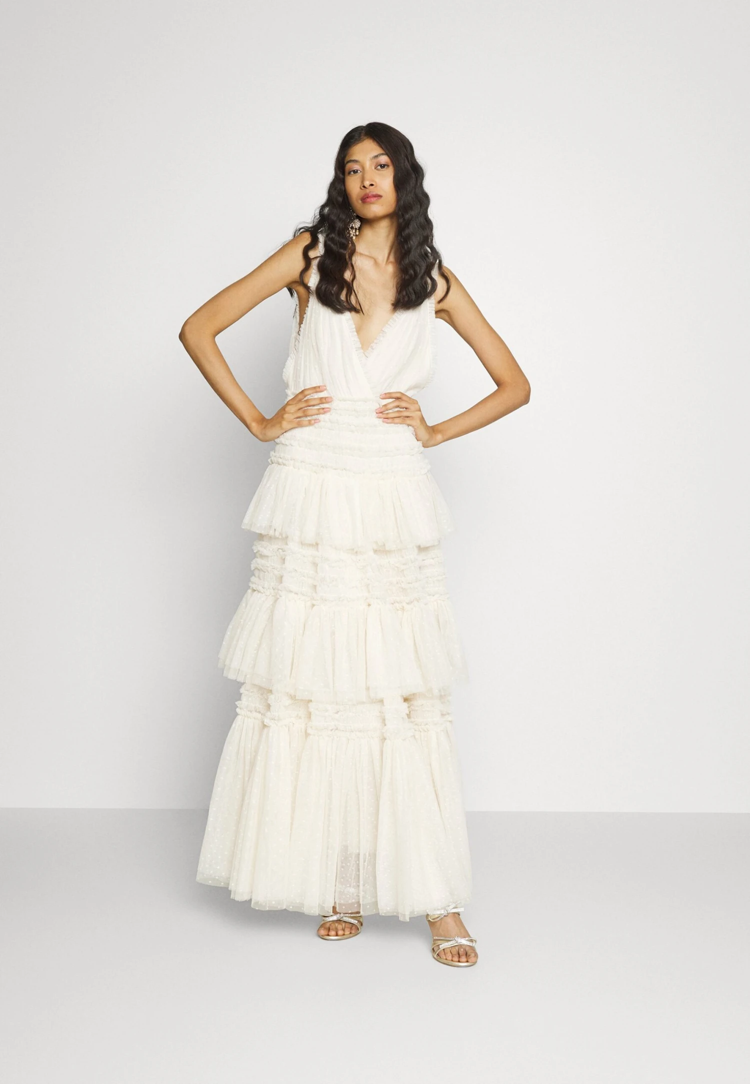 Needle & Thread ExclusiveCandice Gown - Occasion Wear - Cream 4 Needle & Thread ExclusiveCandice Gown - Occasion Wear - Cream - Image 2