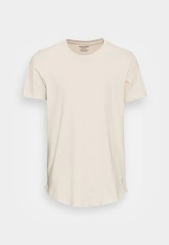 Jack & Jones Jjenoa Ss Crew Neck Noos - Basic T-Shirt - Moonbeam -Fashion Clothing Specialty Store 7f0b0f5f8bfb4d04851f35fed50702df