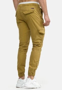 Indicode Jeans Levi - Cargo Trousers - Amber -Fashion Clothing Specialty Store 816b9c30db894eaca27471c793cf3d8a