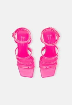 Call It Spring Vegan Laula - High Heeled Sandals - Bright Pink -Fashion Clothing Specialty Store 84554d8c6cf34f89a1bbf9d821e2f363