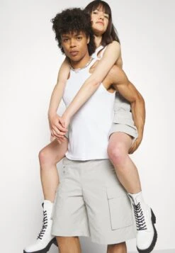 YOURTURN Unisex - Shorts - Light Grey -Fashion Clothing Specialty Store 85d9b741d2b249b68f2e49464d4e5111