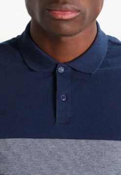 Pier One Polo Shirt - Dark Blue/Mottled Grey -Fashion Clothing Specialty Store 867edff9fa1d4fa2bf2982c7c68448ba