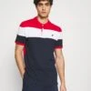 Pier One Polo Shirt - Red/White/Dark Blue -Fashion Clothing Specialty Store 8972fdaae98b4391b63785d05e2ecd3f