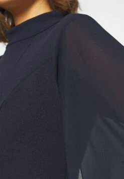 Wal G Cape Sleeve Dress - Cocktail Dress / Party Dress - Navy Blue -Fashion Clothing Specialty Store 8c54e48d5e7d4f8d9d98a945baaf3a9a