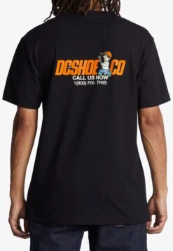 DC SHOES Fixer Upper - Print T-Shirt - Black