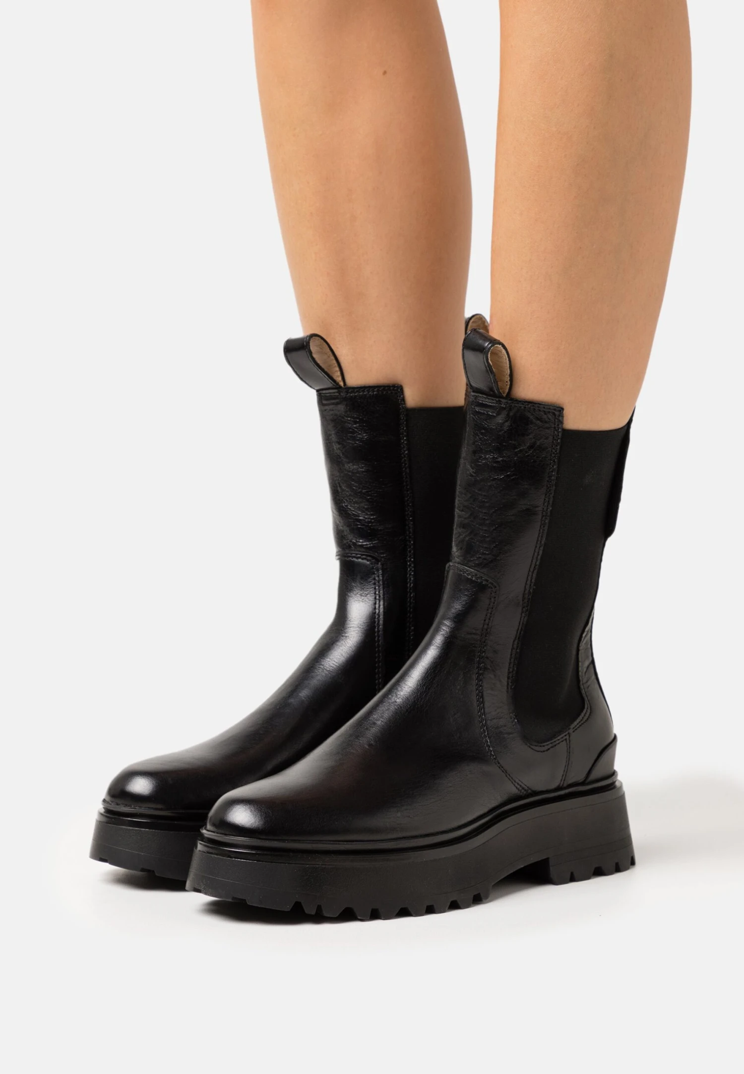 AllSaints Amber Boot - Platform Ankle Boots - Black 3 AllSaints Amber Boot - Platform Ankle Boots - Black